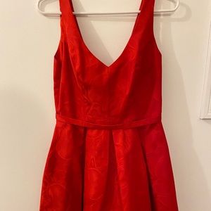 Red Cocktail Dress